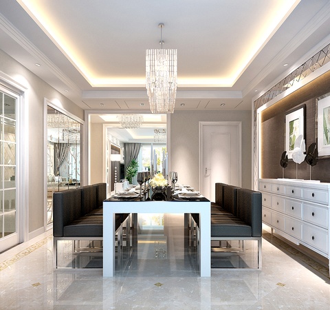 秀色可餐的餐厅颜色风水